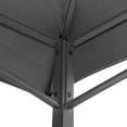 thumbnail image 3 of vidaXL BBQ Gazebo Anthracite Steel Medium Hooks BBQ Gazebo 94.5"x59.1"x95.7", 3 of 8