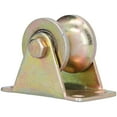 thumbnail image 3 of Mgaxyff Grooves Wheel Duty Caster,U‑Type Grooves Wheel Rolling Gate Wire Rope Rail Grooves Wheel Caster With Bracket 32mm / 1.3in,Wire Rope Rail Wheel, 3 of 8