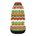 thumbnail image 3 of Jeiento Christmas Car Seat Covers Front Seats Only Xmas Driver Seat Covers Protector Stretchy High Bucket Seat Covers Universal Automotive Accessory for SUV Van Truck, 3 of 6