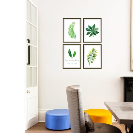 Cheers Lovely Fresh Leaves Living Room Bedroom Home Office Wall Sticker Removable Decor Walmart Canada