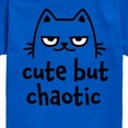 thumbnail image 3 of Cute But Chaotic  - Toddler And Youth Short Sleeve Graphic T-Shirt, 3 of 6