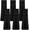 Black, variant on Jointown 6 Pcs Football Towel Cotton Quarterback Football Field Hand Towel with Hook and Loop Fastener for Sports Football Golf Gym Accessories(Black, White, Gray)