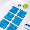 thumbnail image 1 of 6 piezas de 20 x 20 cm, pegatinas antideslizantes para bañera, pegatinas antideslizantes para bañera en 3D, pegatinas para bañera con forma de océano, para seguridad infantil, calcomanías para bañera, 1 of 5