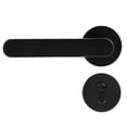 thumbnail image 4 of Cerradura de manija mecánica silenciosa, cerradura de palanca dividida antirrobo de aleación de Zinc para puerta de madera de dormitorio interior, 4 of 5
