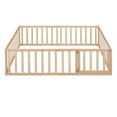 thumbnail image 6 of Full Size Wood Daybed Frame with Fence, Natural（OLD SKU:WF289662AAM）, 6 of 7