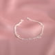 thumbnail image 3 of Pulsera de plata de ley S925 con doble capa apilada y diseño de nicho para mujer, 3 of 5