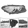 thumbnail image 6 of For BMW 5 Series F10/F18 Front Right Side Xenon Headlight 528i 535i 550i M5 2014 2015 2016 2017 W/o AFS, 6 of 18