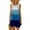 Blue womens summer dresses clearance sale, variant on Dyegold Sundresses for Women Casual Beach - Womens Summer Dresses Round Neck Sleeveless Ombre Tie Dye Short Mini Sun Dresses ​Hawaiian Beach ​Vacation ​Dresses