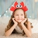 thumbnail image 4 of Bandas de cabello de peluche de cangrejo rojo Creative Big Eye Crab Cangrejo Diebar adorable Hoops Decorativo Tocado decorativo Favores Favores adornos adornos, 4 of 6