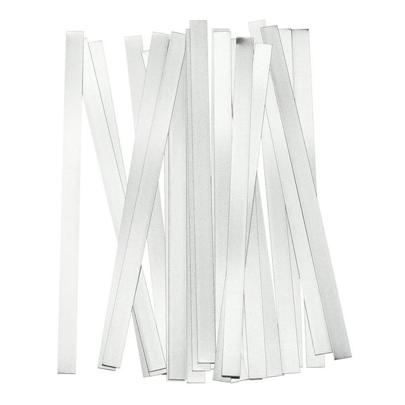 Pure Nickel Strip 0.15mm x 5mm x 100mm Battery Soldering Tab Nickel Solder Tab for Battery Pack and Spot 20 Pcs