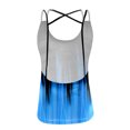 thumbnail image 7 of Aoochasliy Tank Tops for Women Clothes Fashion Womens Summer Printing Tank Tops Low Cut Sleeveless Spaghetti Strap Camisole Loose Baggy Fit Backless Vest, 7 of 7