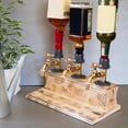 thumbnail image 3 of Grifo De Vino De Madera, Dispensador De Whisky, Grifo De Una Sola Cabeza, Soporte Para Licor, Dispensador De Bebidas Para Fiestas, Decoración De Pie Para Entretenimiento De Bar En Casa Advancent HA027241-03, 3 of 6