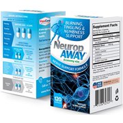 VasoCorp NeuropAWAY Neuropathy Pain Relief | 120 Capsules nerve support, pain relief and neuropathy feet, arms, hands, legs. Support for Burning Numbness Tingling Pain vitamin supplement