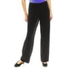 Kathie Lee Black Wide Leg Pant