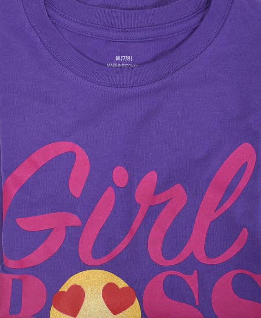 Girls' "Girl Boss" Graphic T-Shirt