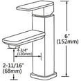 thumbnail image 2 of Deck Mounted Brass Bathroom Faucet # OF103-CHR, 2 of 2