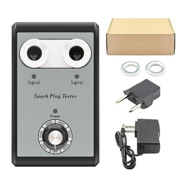 Car Spark Plug Tester Dual Hole Diagnostic Ignition Analyzer Tester A C100-24 υл V8D6