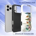 thumbnail image 2 of Case for iPhone 17 Pro, Christmas Little People Design Hybrid Dual Protection Soft TPU Hard PC Shockproof Anti Scratch Cover Men Women Stylish Protective Phone Case, 2 of 7
