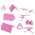 thumbnail image 2 of BMC Classic Plastic Army Men Playset Accessories - 10pc Military Camp - US Made, 2 of 6