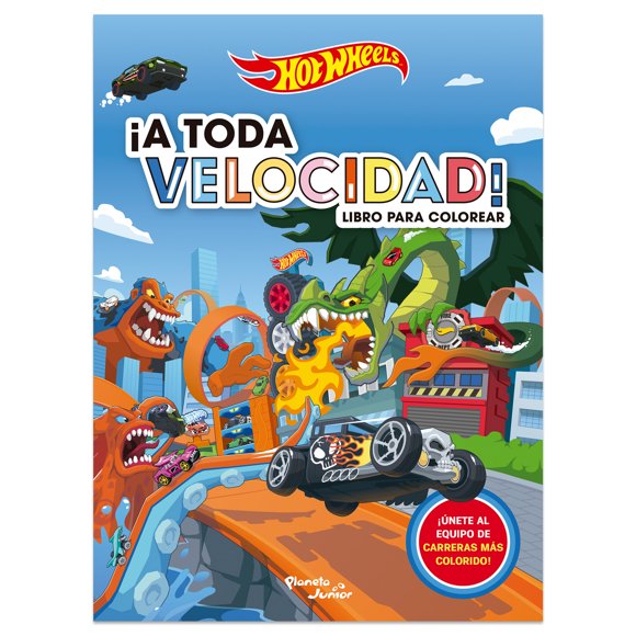 Hot Wheels A Toda Velocidad Planeta Infantil Libro de bolsillo 1ra edicion