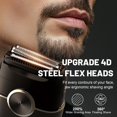 thumbnail image 3 of Afeitadora eléctrica Welclux Mini Foil Shaver de 4 cuchillas USB-C, 3 of 6