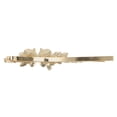 thumbnail image 3 of Unique Bargains 1 Pair Bobby Pin Fashion Butterfly Hair Clips Champagne Gold Tone, 3 of 5
