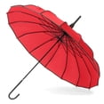 thumbnail image 5 of 4 Colors Pagoda Parasol Wind-proof /Waterproof Umbrella Wedding Bride Parasol UV Rain Umbrella, 5 of 5