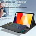 thumbnail image 3 of Funda de teclado DKAHOEE con panel táctil retroiluminado para Xiaomi Redmi Pad SE 11" 2023, 3 of 7