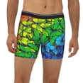 thumbnail image 2 of Disketp Rainbow Butterflies Men's Boxer Briefs Men’s Underwear Boxer Briefs for Men, 2 of 7