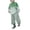 Green, variant on 2 Piece Set for Boys Gradient Tie Dye Outfit Crewneck Long Sleeve Sweatshirt Baggy Harem Pants Kids Outdoor Fall Clothes