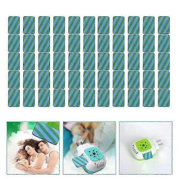 150pcs Professional Mosquito Repellent Refills Outdoor Repellent Mats Mosquito Repellent Supplies