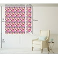 thumbnail image 5 of Ambesonne Butterflies Flowers Peel & Stick Wallpaper for Home, Peony Plumeria, 13"x72", Dark Purple Grey, 5 of 5