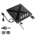 thumbnail image 2 of USB3.0 7-in-1 External DVD Optical Drive CD DVD Player Reader Portable Burner with SD TF Card Slots, 2 of 6