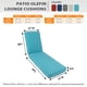 thumbnail image 4 of Set de cojines para tumbona Sundale Outdoor Olefina en color azul verdoso, 2 unidades, 4 of 8