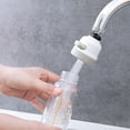 thumbnail image 2 of 3-levels Splashing Kitchen Tap Shower Head Water Saving Kitchen Faucet Shower Head, 2 of 6