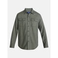 thumbnail image 5 of George Men's and Big Men's Plaid Flannel Shirt with Long Sleeves, Sizes XS-3XL, 2XB-5XB & Tall XLT-3XLT, 5 of 5