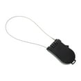 thumbnail image 1 of BRIGHTFUFU Lock Cable Black ABS Metal Mini Keyless Anti-Theft 1Set, 1 of 8