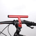 thumbnail image 3 of Bike T-Type Extender Aluminum Alloy Extension Bracket Headset Extender 200mm Red, 3 of 7