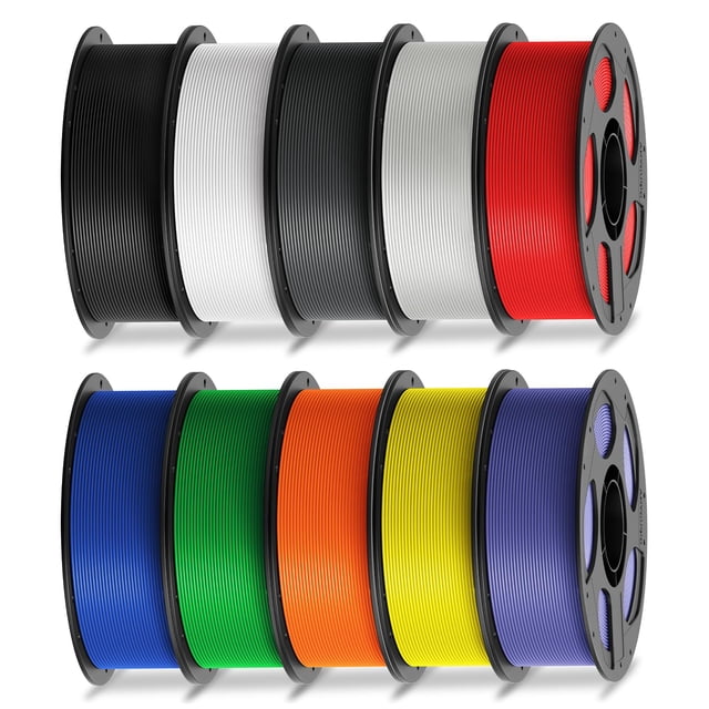 Filamento para impresora 3D ANYCUBIC PLA de 1,75 mm +/- 0,02 mm, 10 kg