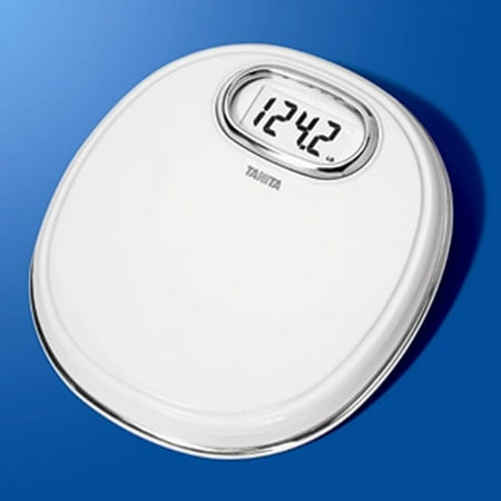 Tanita Digital Lithium Scale, Oval, White
