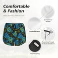 thumbnail image 4 of Daiia Play Game Pattern Women's 2 in 1 Running Shorts - Lightweight Athletic Workout Gym Yoga Shorts Liner with Phone Pockets-Large, 4 of 7