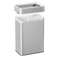 thumbnail image 6 of iTouchless 16 Gallon Commercial Grade Stainless Steel Dual-Deodorizer Open Top Rectangular Trash Can, 6 of 7