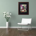 thumbnail image 3 of Trademark Fine Art "La Vie En Rose" Canvas Art by Natasha Wescoat, Black Matte, Wood Frame, 3 of 4