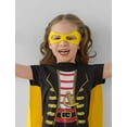 thumbnail image 4 of Tstars Halloween Pirate Buccaneer Shirt for Boys Girls Youth Kids Tshirt X-Small Black, 4 of 7
