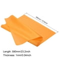 thumbnail image 2 of Uxcell Silicone Counter Mat Heat Resistant Mat 23.2x15.5inch Orange, for Counter Top, Tableware, Desk Mat, 2 of 5