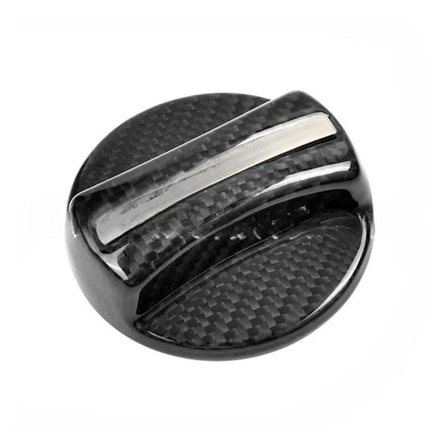 MPXBM Carbon Fiber Fuel Tank Cap, MP Dry Carbon Fuel Warning Cap, Fuel Tank Inner Cap Decoration Modification,Compatible For BMW