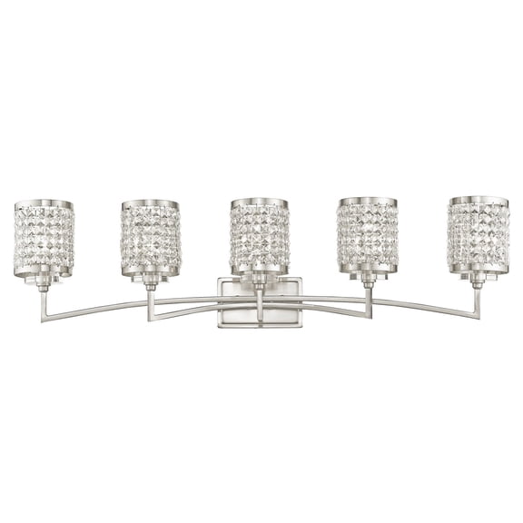 Livex Lighting Grammercy Bath Light in Brushed Nickel