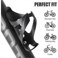 thumbnail image 2 of Bike Bottle Cage, 22g Super Light Bottle Cage, Carbon Fiber Bottle Cage for Cyclists (Matte), 2 of 5