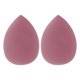 thumbnail image 1 of Ofertas Únicas 2 Pcs Esponja de Maquillaje en Forma de Gota Portátil para Dormitorios Color Rojo Vino de Poliuretano Hidrofílico, 1 of 4