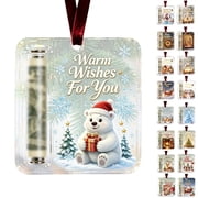 Clearance! Christmas Cash Gift Ornament, Christmas Money Holder for Cash, Christmas Decorations Gift (Warm Wishes For You)